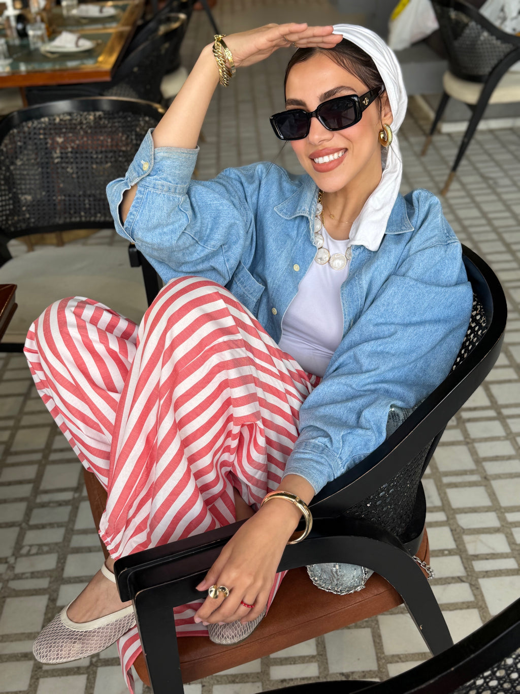 Candy stripe pants