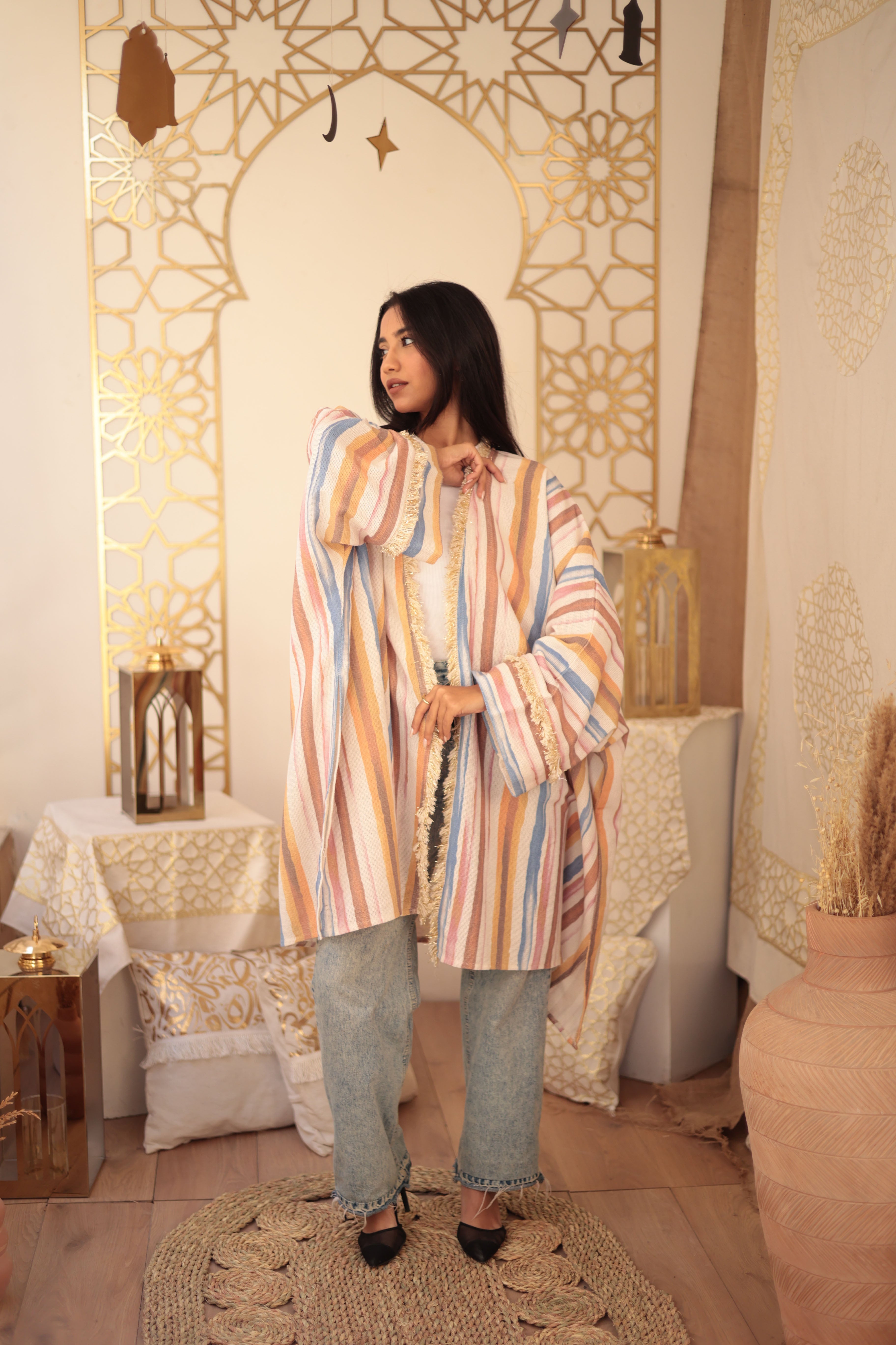 Linen kimono