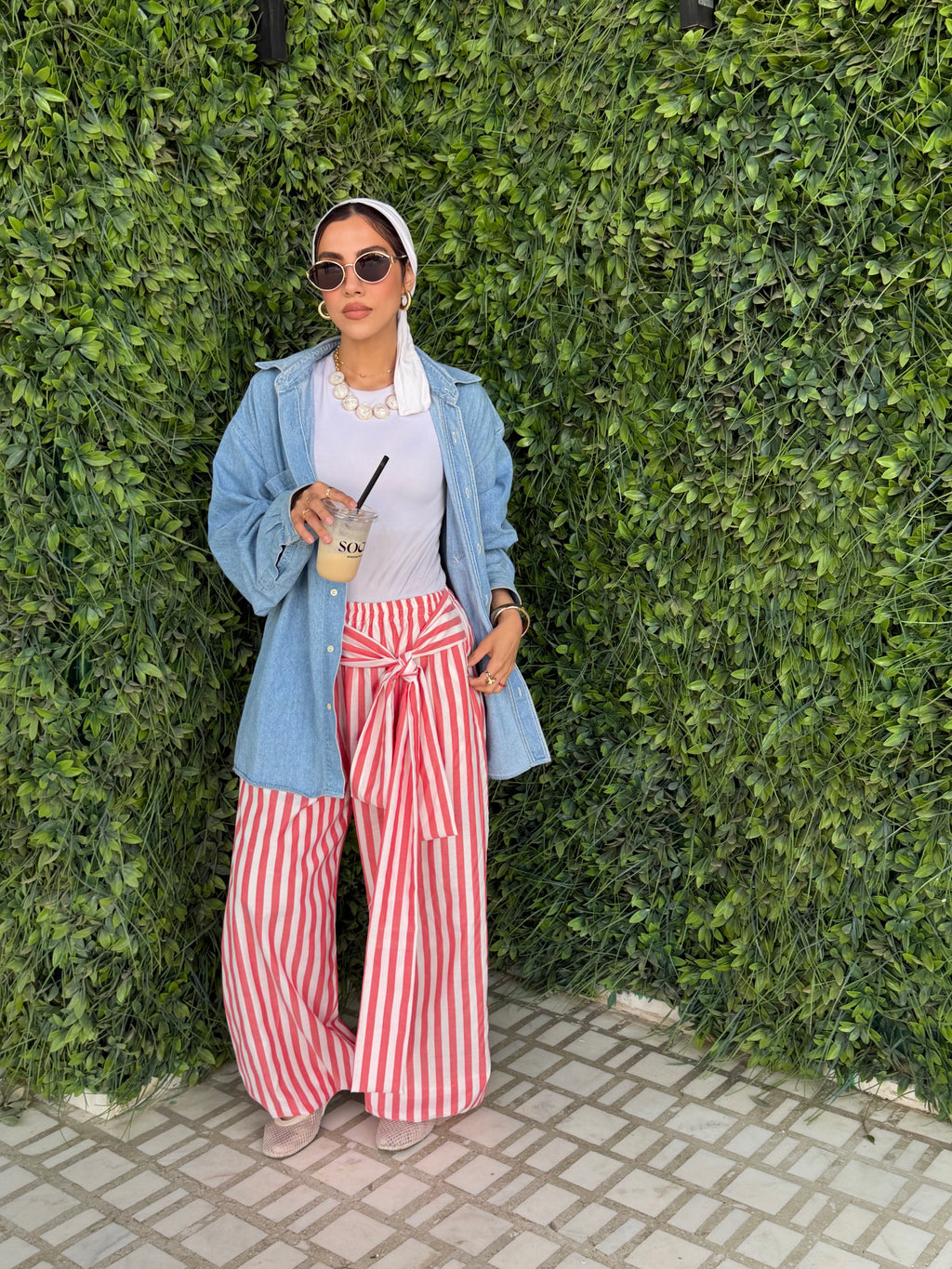 Candy stripe pants