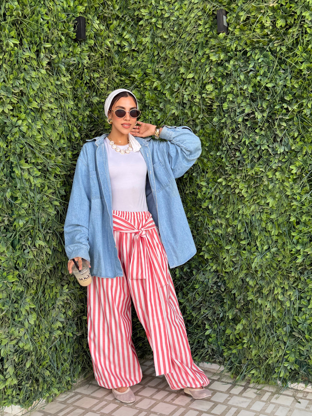Candy stripe pants