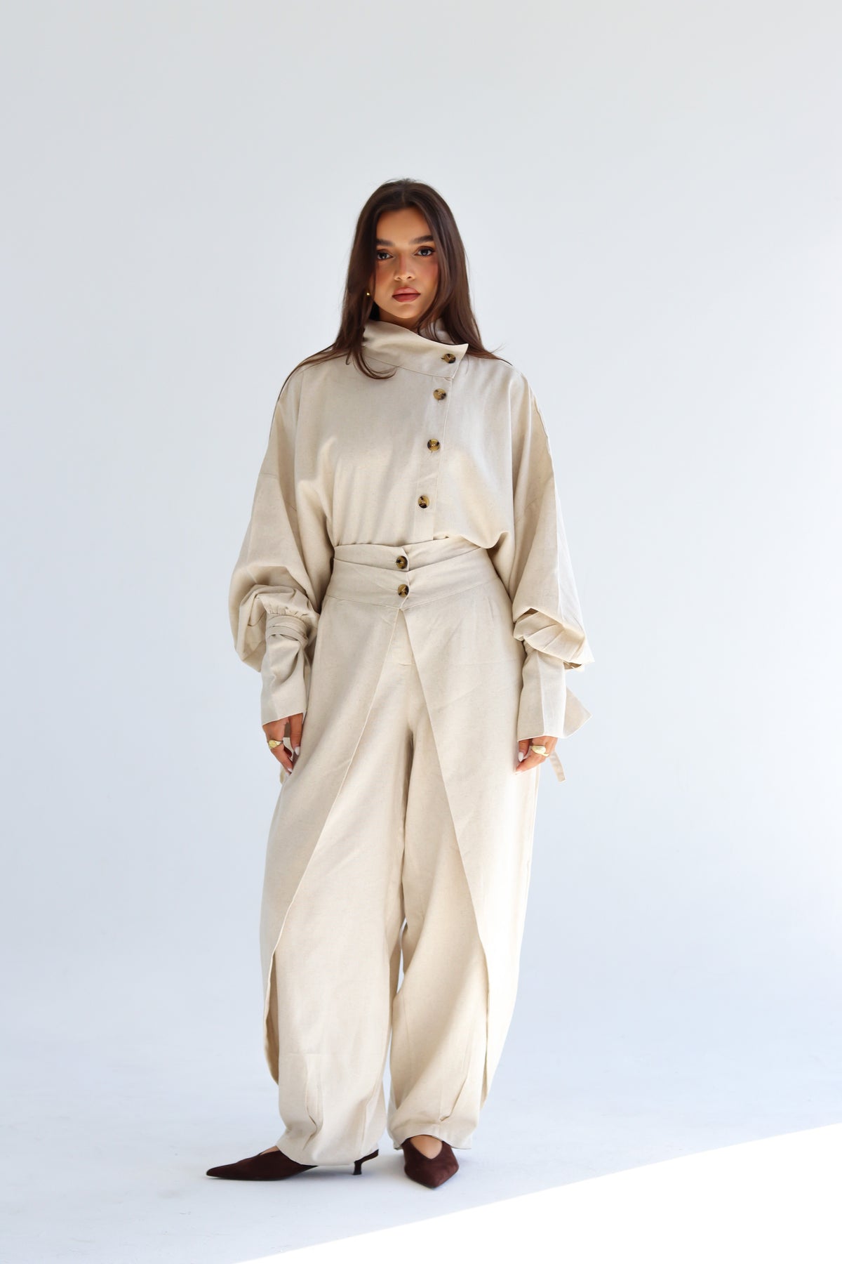 The Wrap Set - Beige
