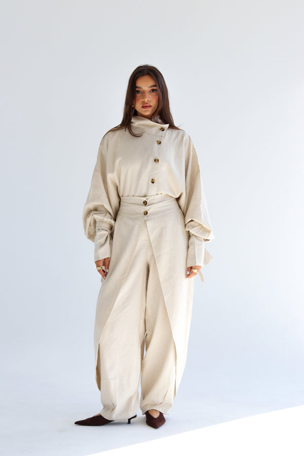 The Wrap Set - Beige