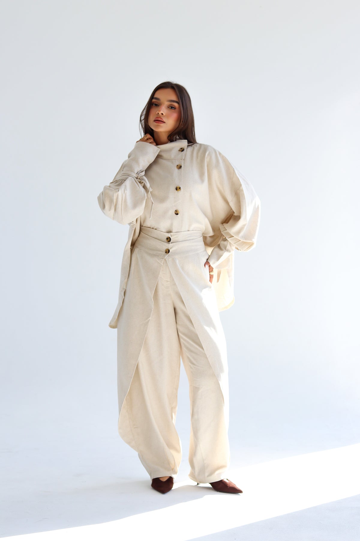 The Wrap Set - Beige