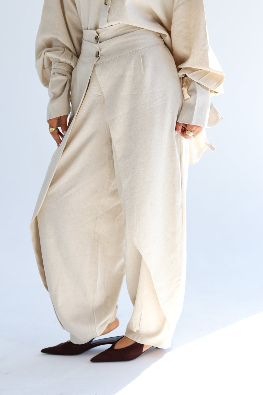 The Wrap Set - Beige