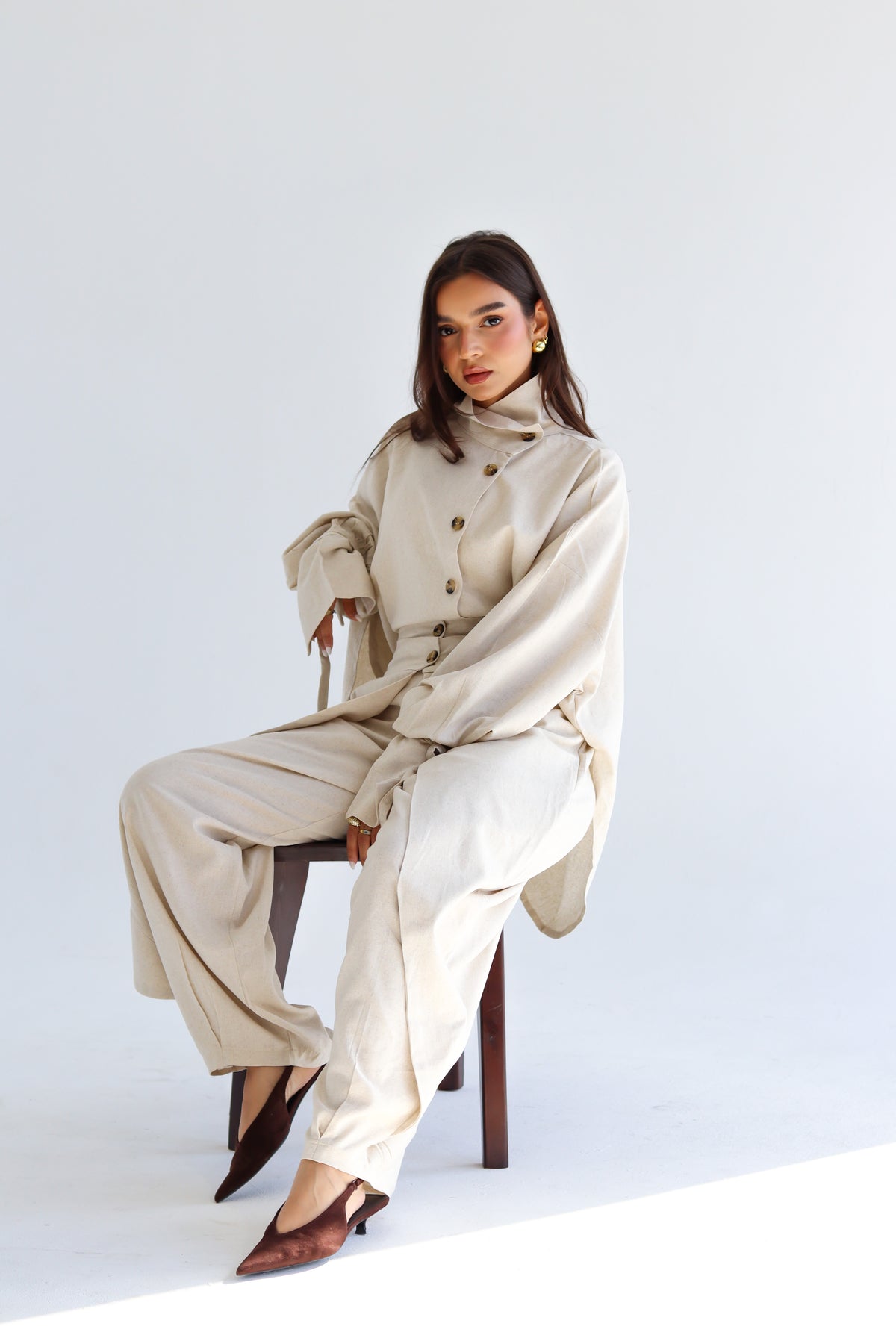 The Wrap Set - Beige