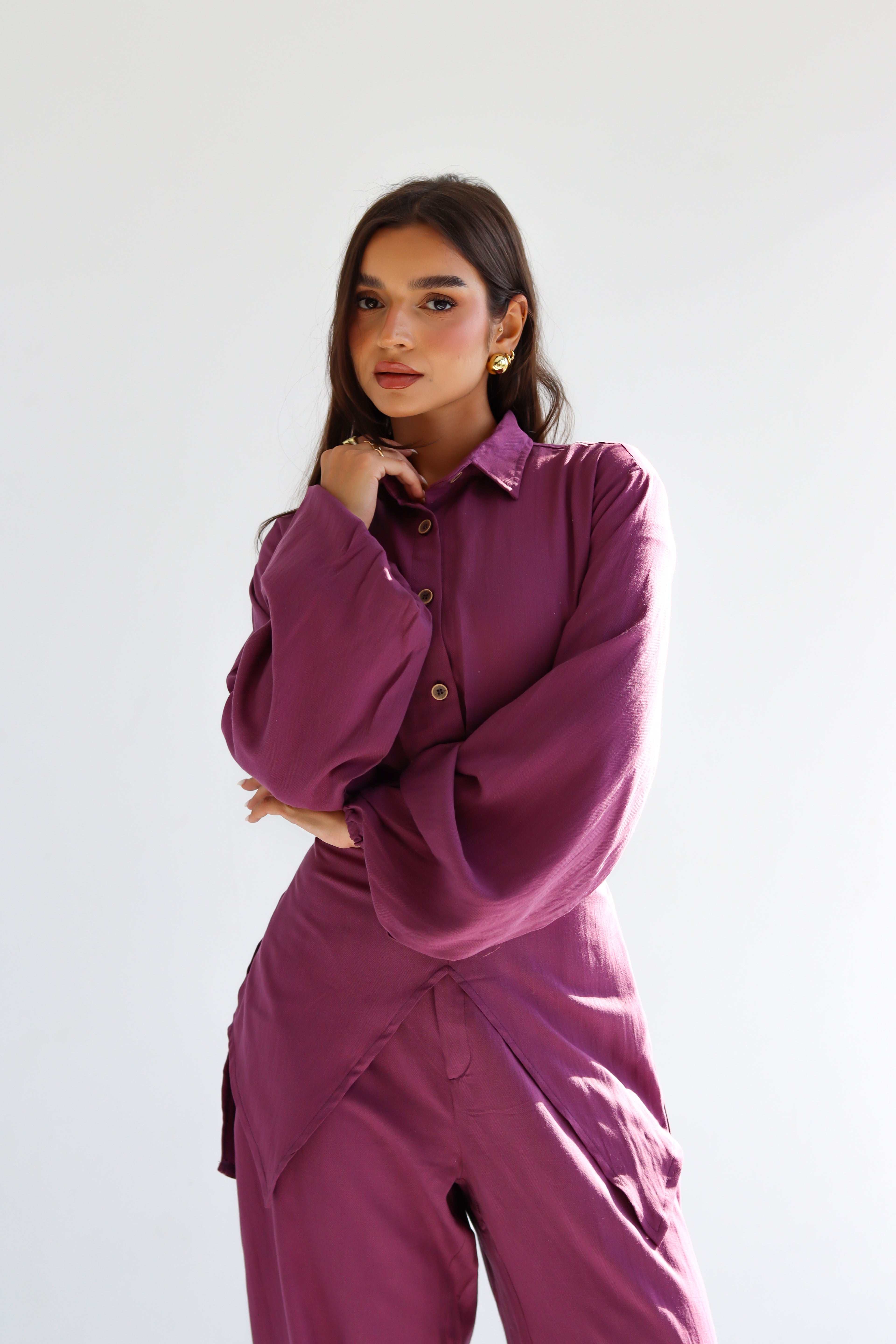 The Tie-Back - Mauve