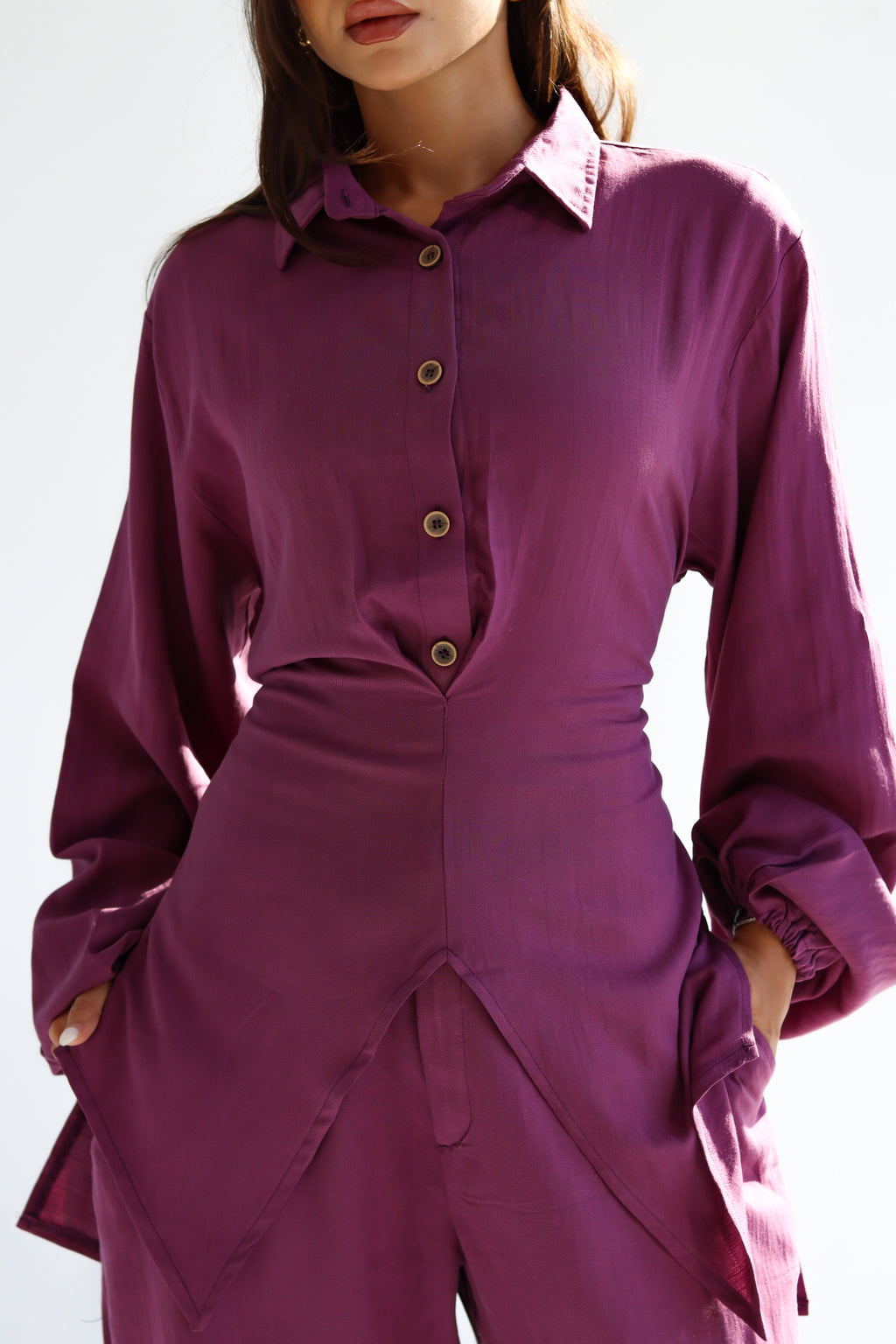 The Tie-Back - Mauve