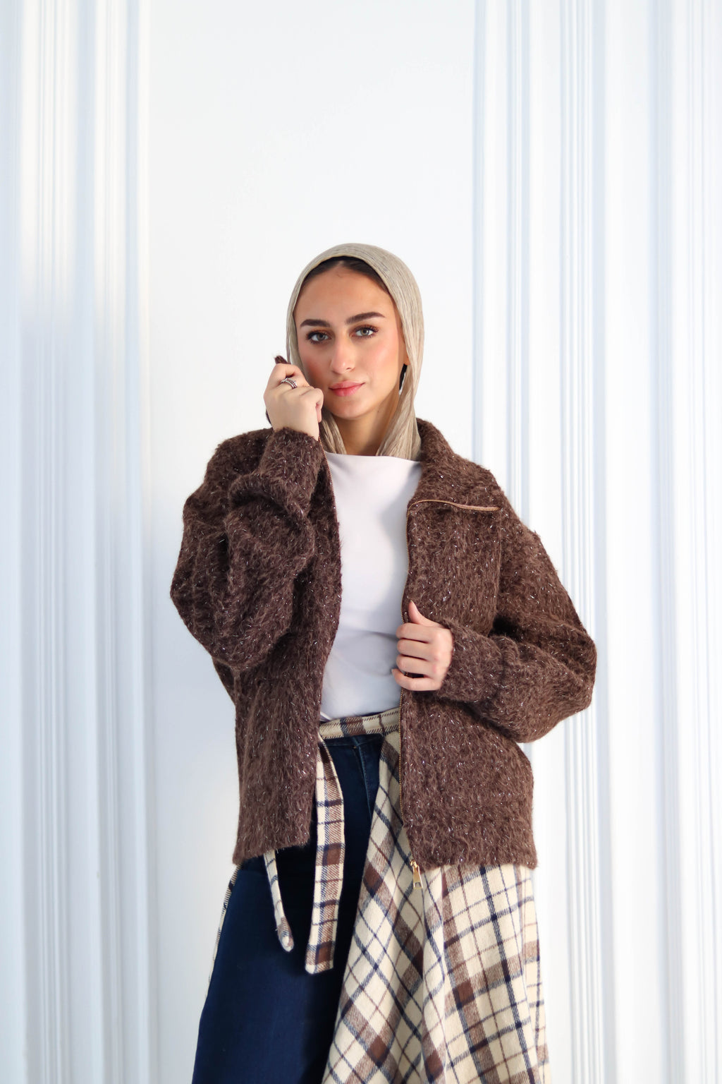 Brown Cloud Jacket