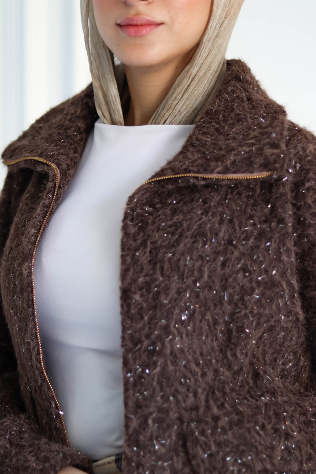 Brown Cloud Jacket