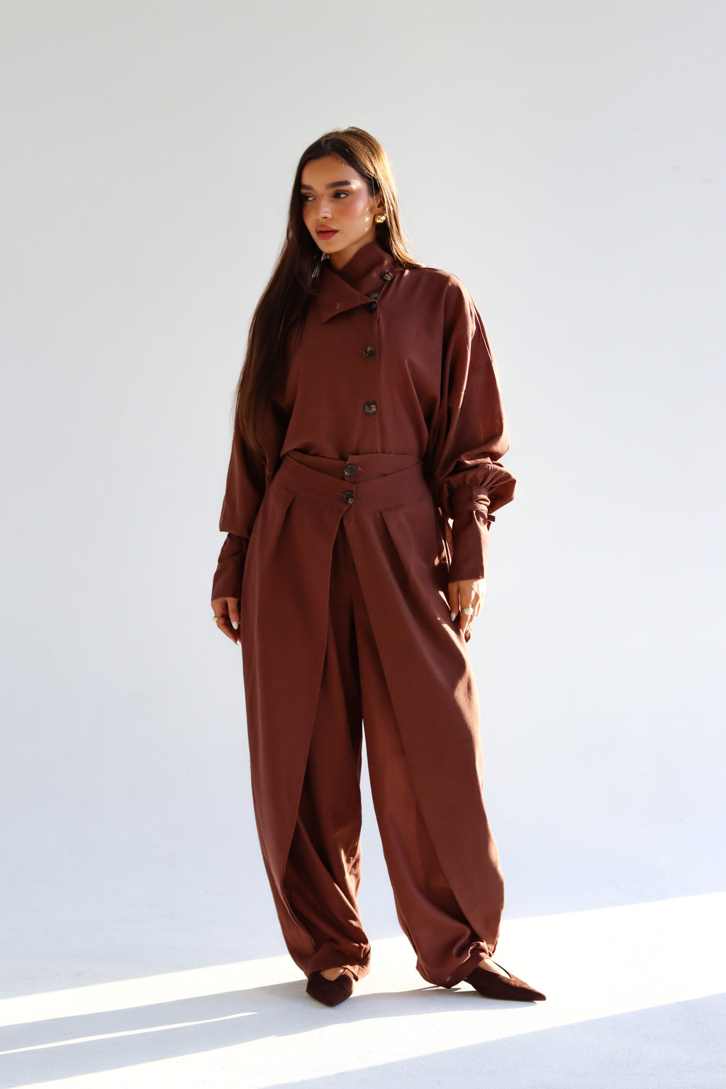 The Wrap Set - Brown