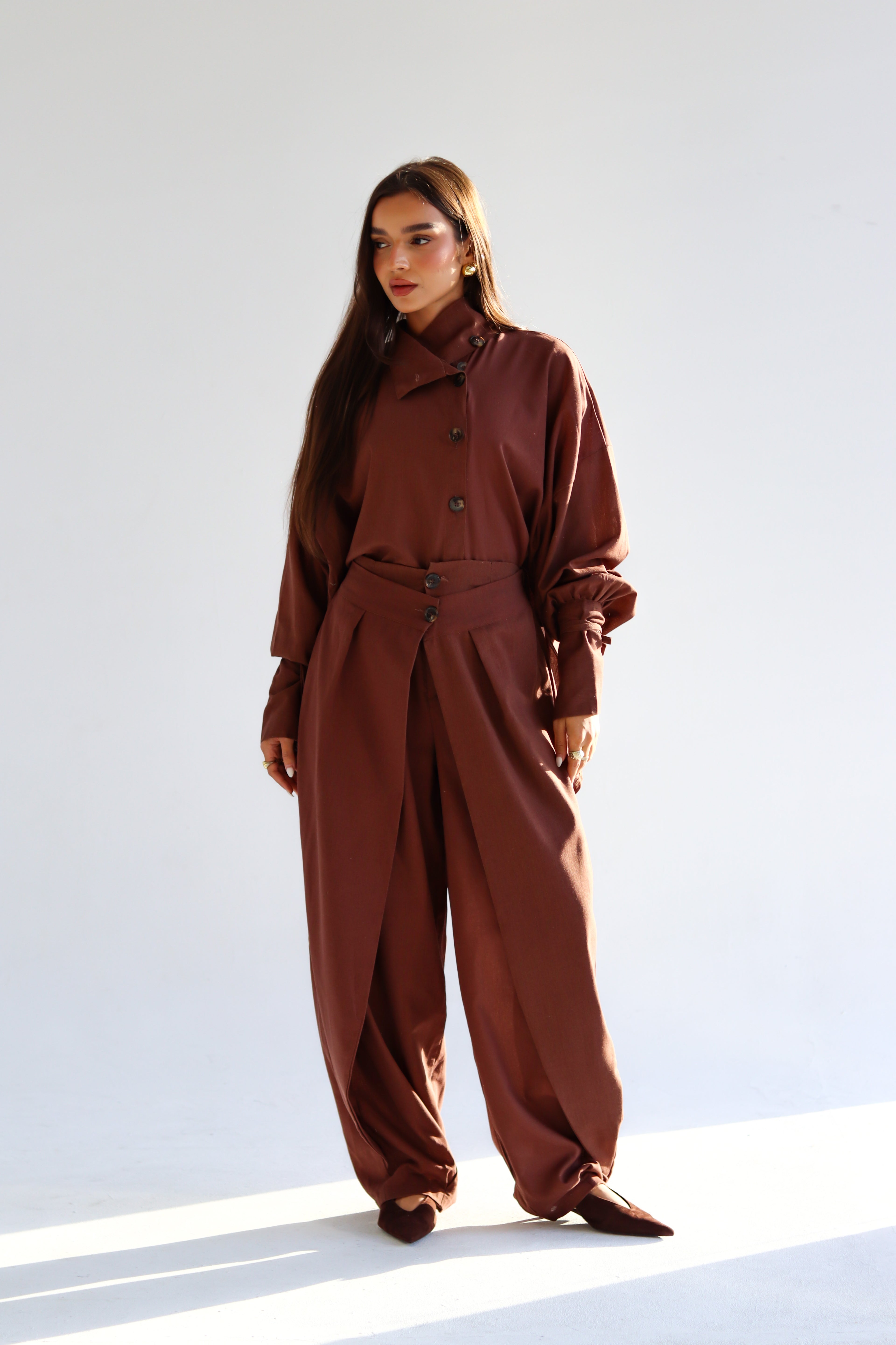 The Wrap Set - Brown