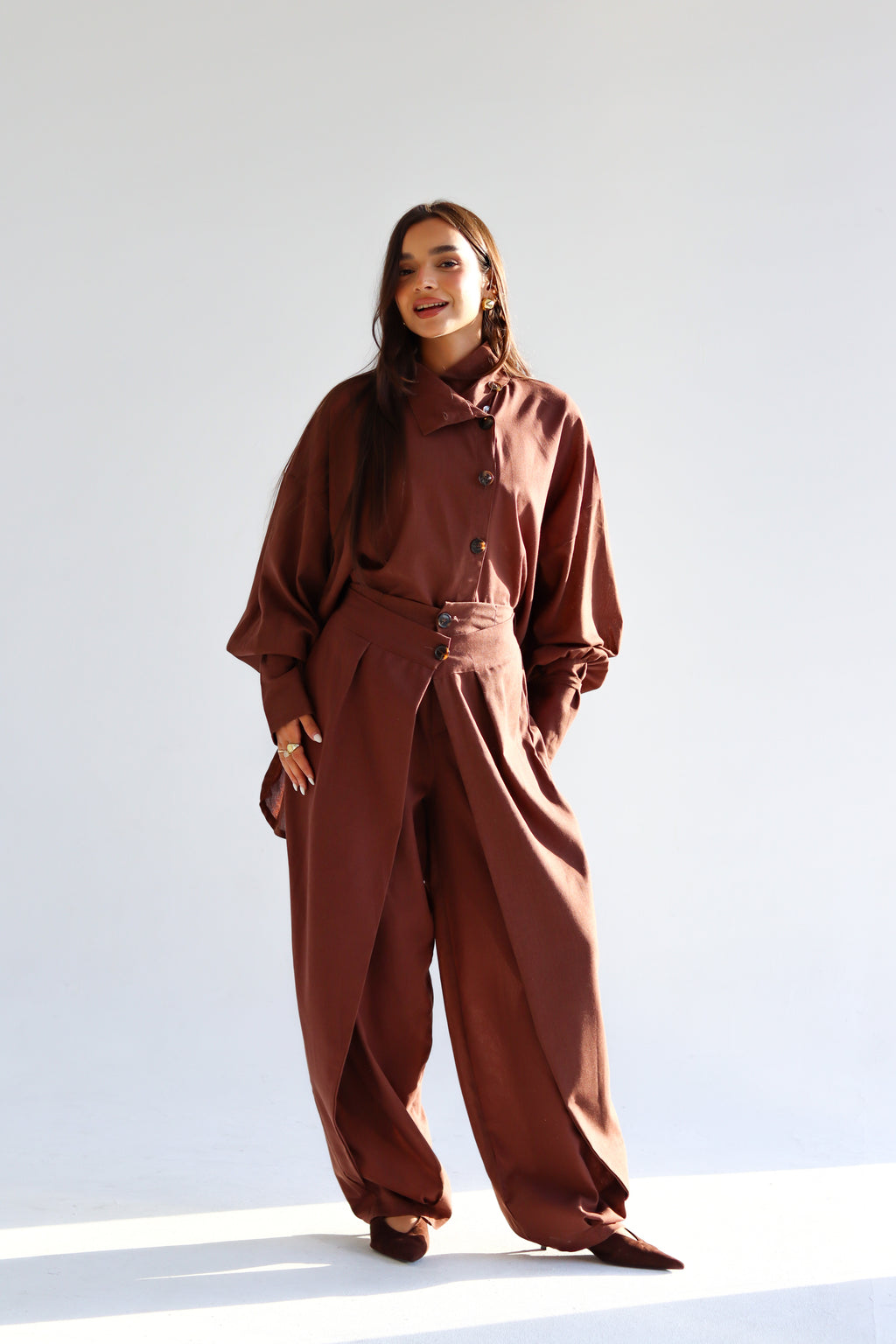 The Wrap Set - Brown