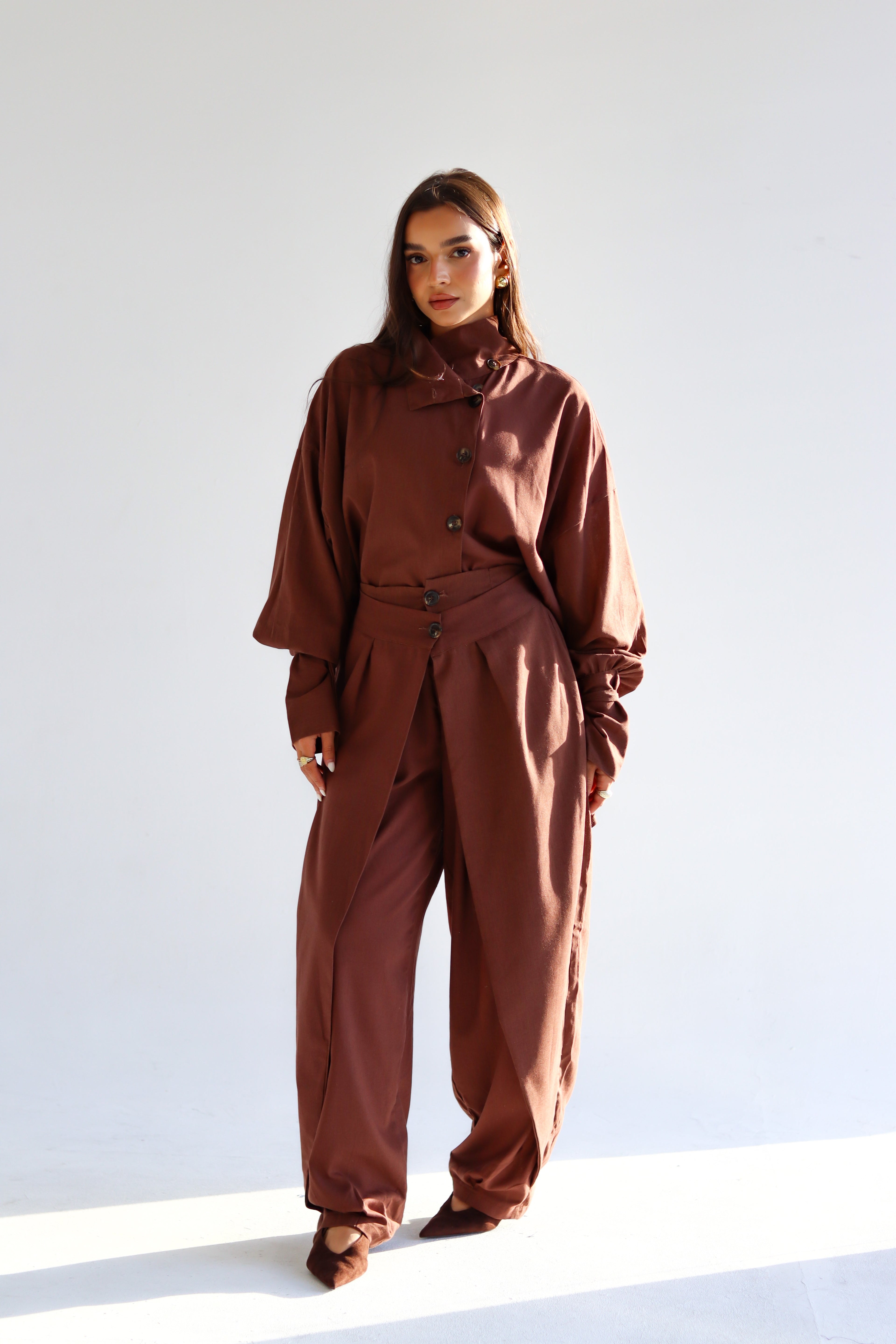 The Wrap Set - Brown