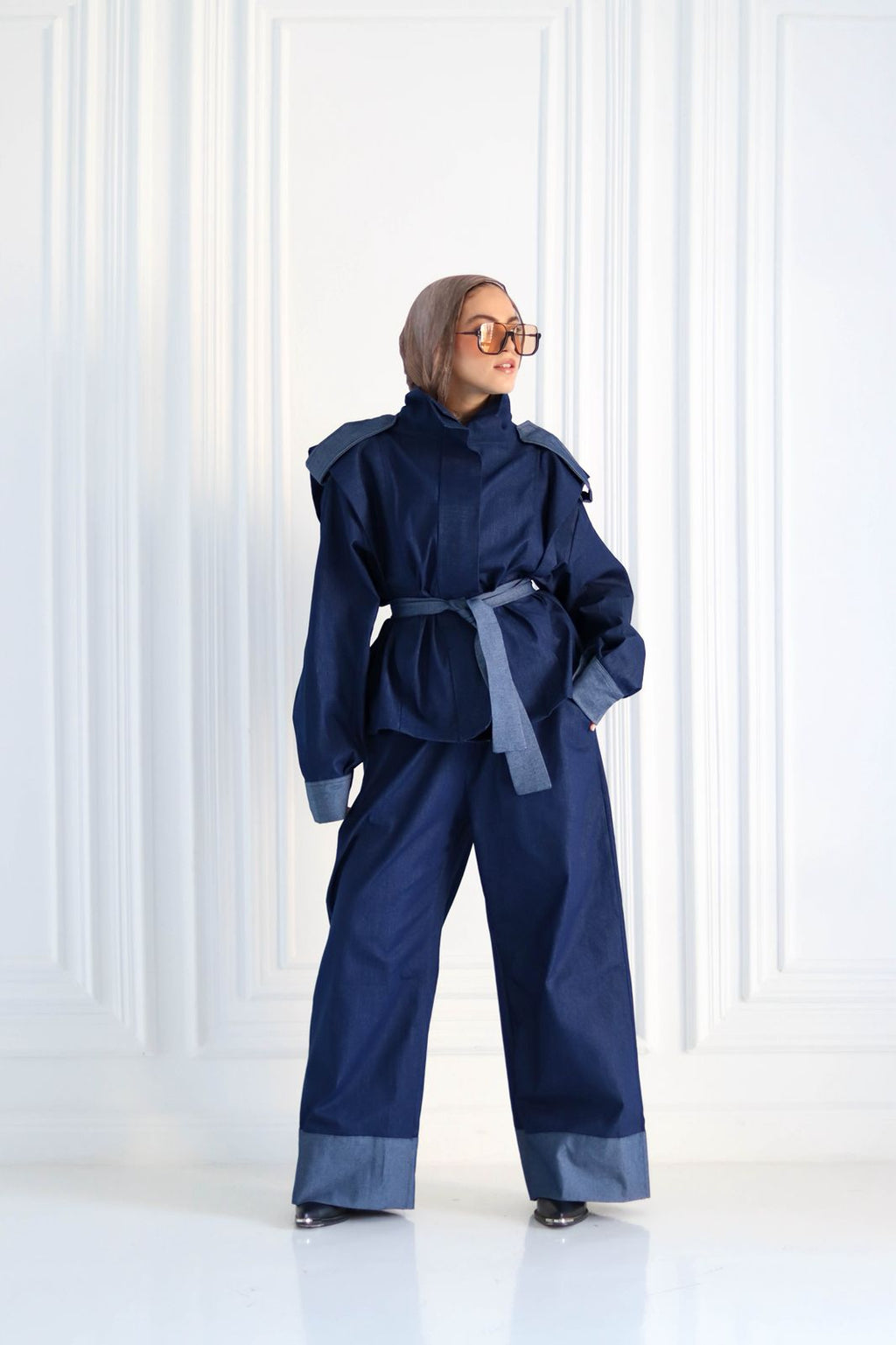Blue Denim Set
