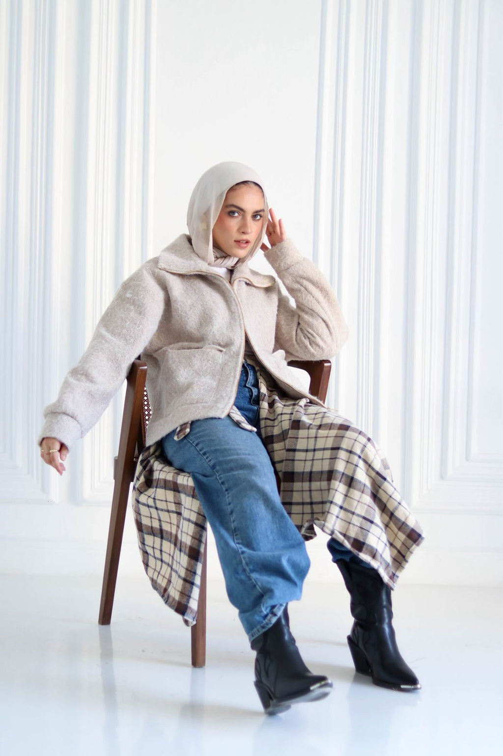 Beige Cloud Jacket