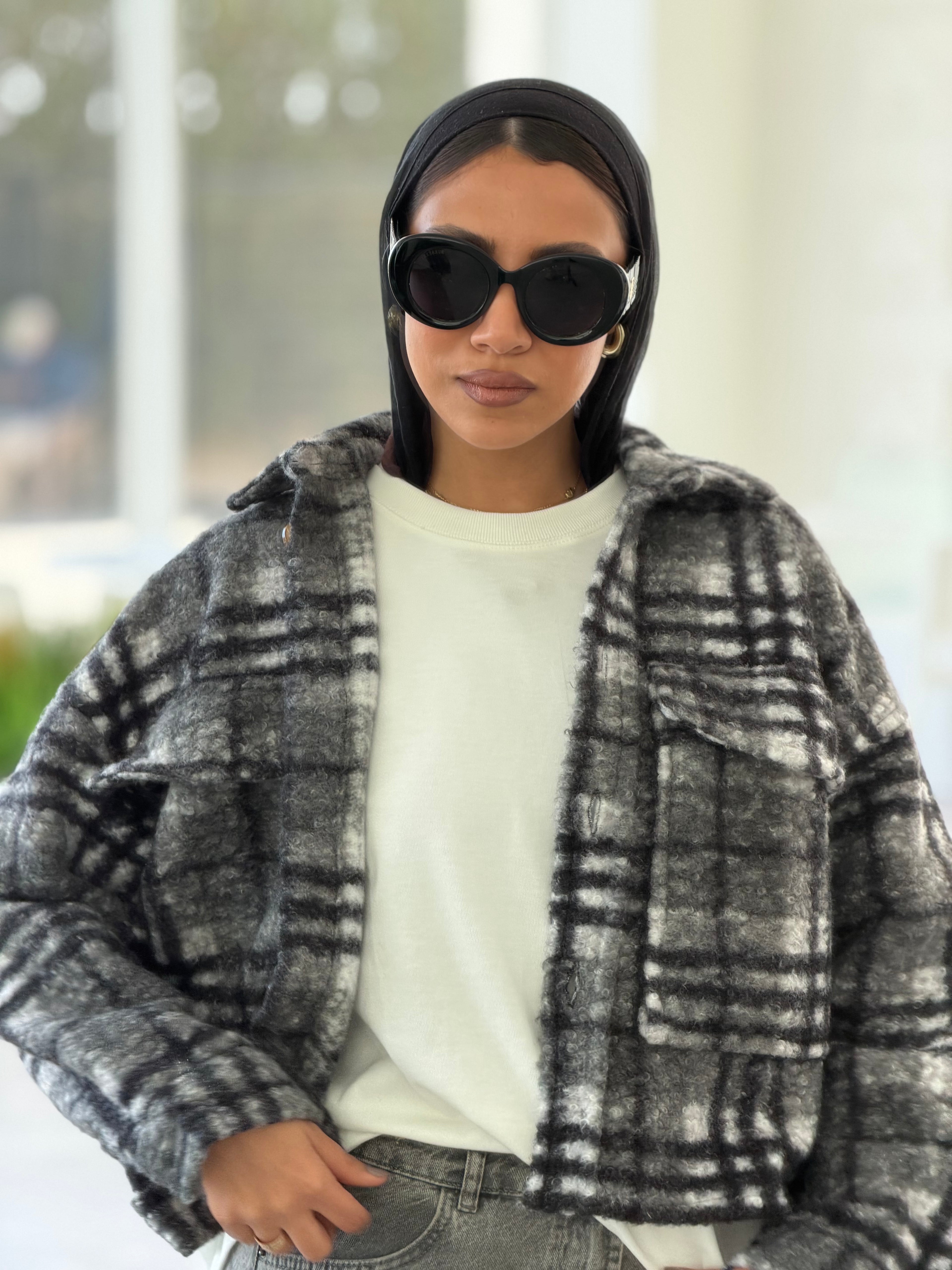 Gray Teddy Jacket